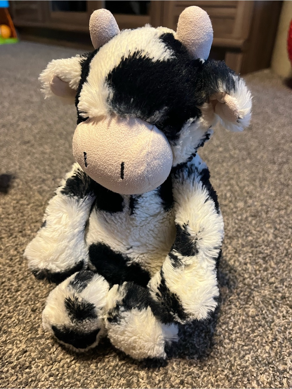 Jellycat Black & White Cow Plush
